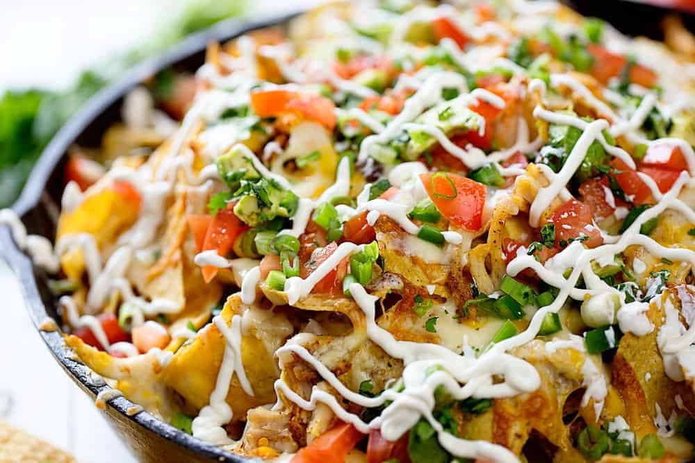 37 Supreme Chicken Nachos