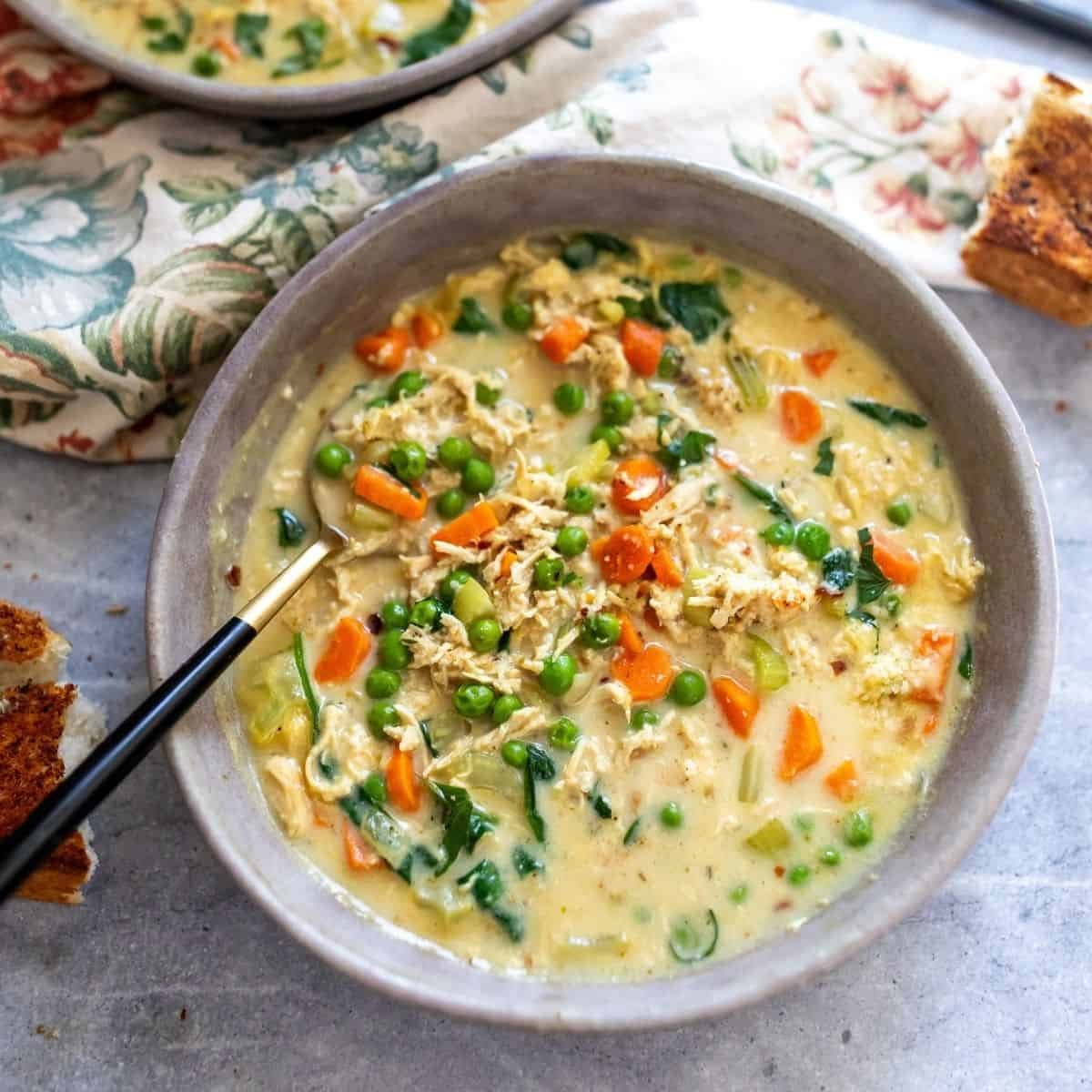 23-1 Chicken Vegetable Soup 1:3