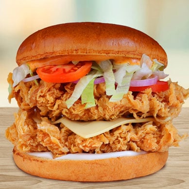 2 Chicken Cheese Burger