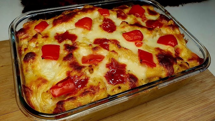 16 Oven-Baked  Cheesy pasta