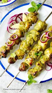 83 Chicken Hariyali Kebab (6 pieces)